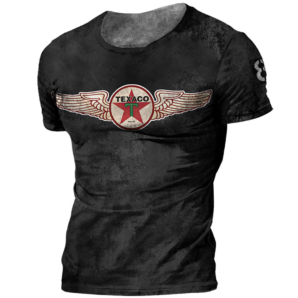 Vintage T-shirt Top for Men