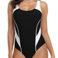 Sexy Sports Bodysuit Bathing Swimming Beachwear One Piece