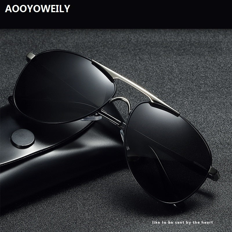 Red Men Polarized Sunglasses Aviator Sunglasses Men