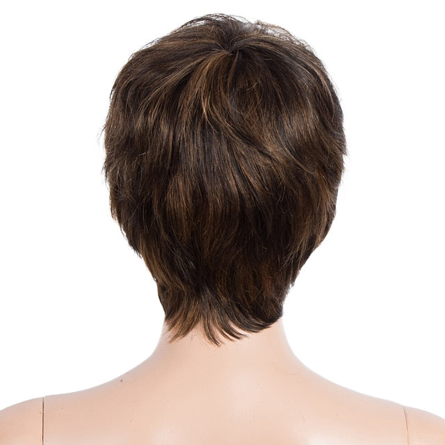 Pixie Cut Short Brazilian Hair Wig