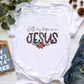 Jesus Graphic Print T-Shirt