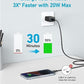 iPad Charger, Anker 2-Pack 20W Dual Port USB Fast Wall Charger, USB C Charger Block for iPad Pro 12.9", iPad Pro 11", iPad Air 5/4, iPad 10, iPad Mini 6, and More (2-Pack 5 ft USB-C Cable Included)