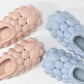 Furry Bubble Slides for Men /Women With Charms
