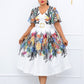 Vintage Flowery Dress