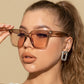 Square Rectangle Women's Sunglasses