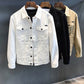 Turn Down Collar Velo Jacket