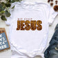 Jesus Graphic Print T-Shirt