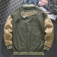 Men's Bomber Jacket Male Embroidery Casual Streetwear Hip Hop Slim Fit Pilot Baseball Coats Men Clothing Autumn Winter
