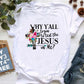 Jesus Graphic Print T-Shirt