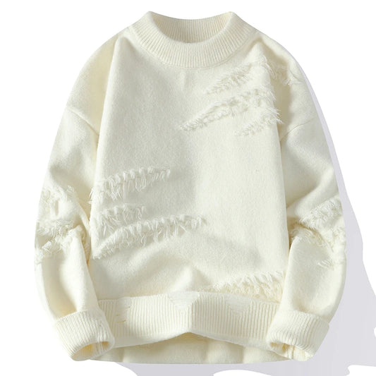Men's High-Quality Fashion Trend Sweater Casual wool pullovers