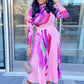 Spring Elegant Pleated Maxi Summer SunDress