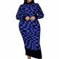 Plus Size Bodycon Long Dress for Women