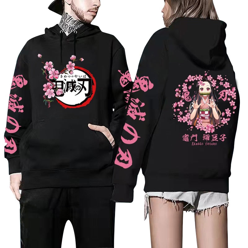 Kimetsu No Yaiba Anime Sweatshirt Hoodies for Women