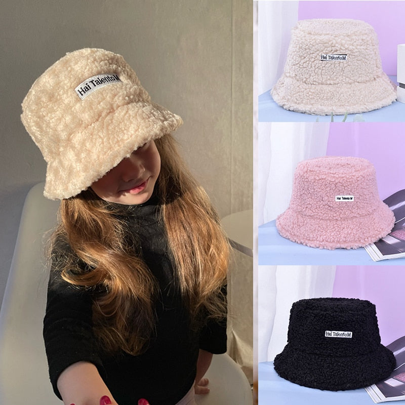 Warm Bucket Hat For Kids
