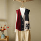 Sweaters Knitted V Neck Loose Vest