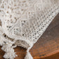 Boho Chic Crochet Geometry Knitted Window Curtain