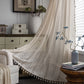 Boho Chic Crochet Geometry Knitted Window Curtain