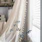 Boho Chic Crochet Geometry Knitted Window Curtain