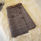 Woolen short skirt autumn for Women