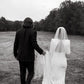 Deep V Neck Mermaid Wedding Dress