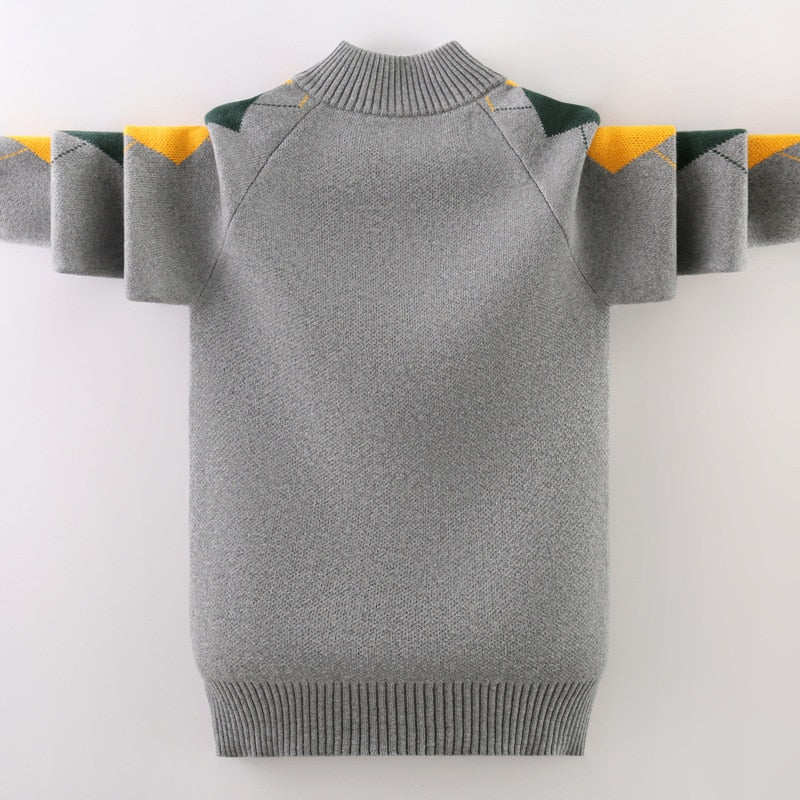 Pullover Sweater Outerwear Top For Boys