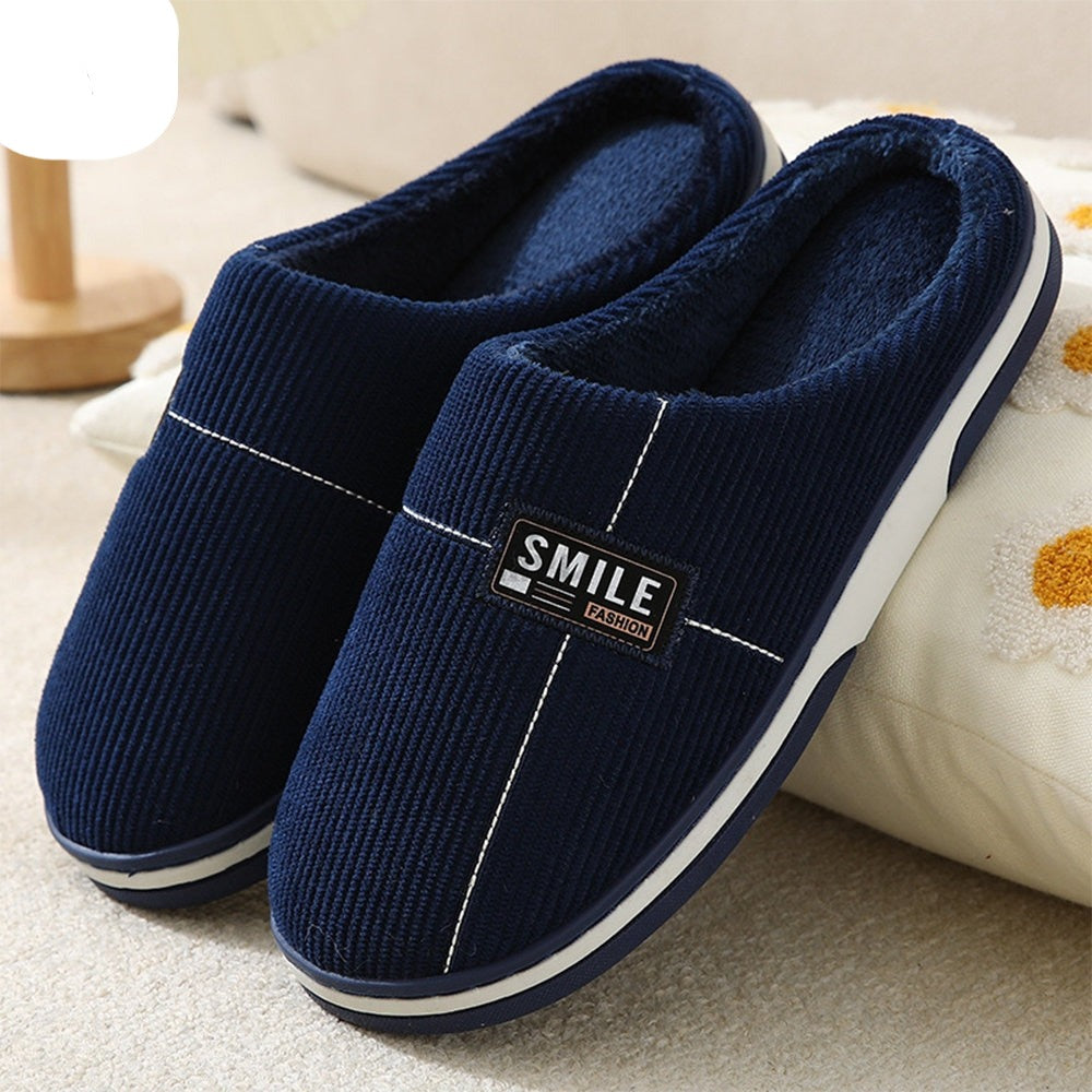 Winter Warm Indoor Soft Slippers for Men