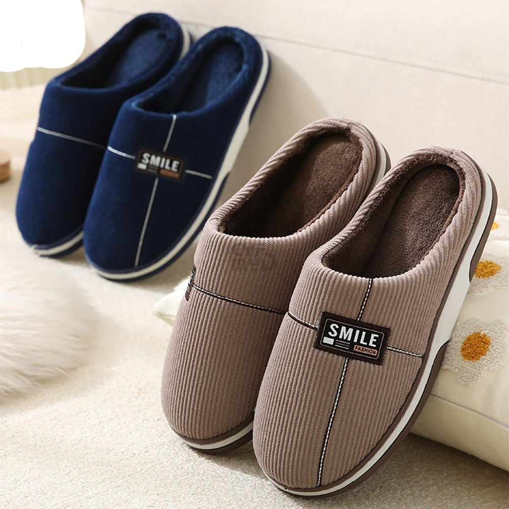 Winter Warm Indoor Soft Slippers for Men