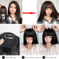 Clip In Bangs Hair Extension Wig