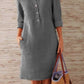 Cotton Linen Dress for Women