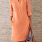 Cotton Linen Dress for Women