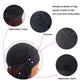 Curly Headband Synthetic Wig Natural Black Long hair for Women