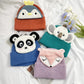 Cute Cartoon Baby Hat With Animal Face for Kids