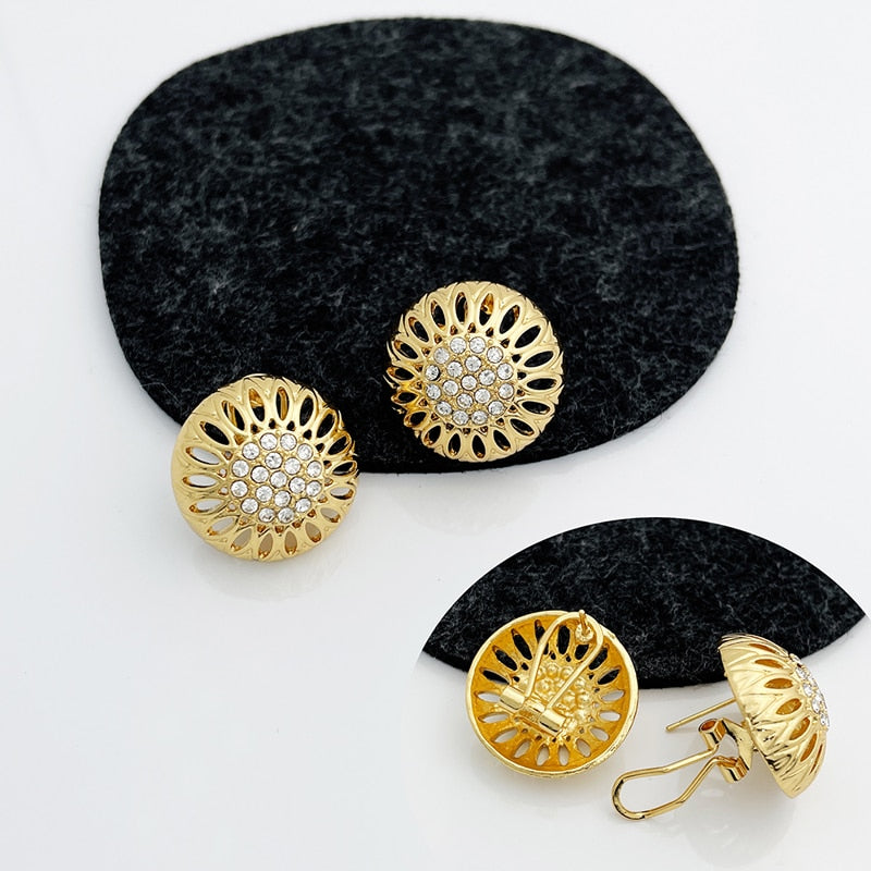 Dubai Gold Color Jewelry Set for Women