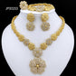 Dubai Gold Plated Jewelry Sets for Women‘