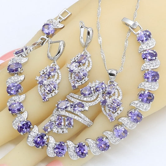 925 Silver Jewelry Sets For Women