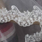 Elegant 2 Tiers Cover Face Wedding Veil