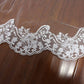 Elegant 2 Tiers Cover Face Wedding Veil