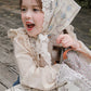Cotton Lantern Sleeve Blouse Top for Girls