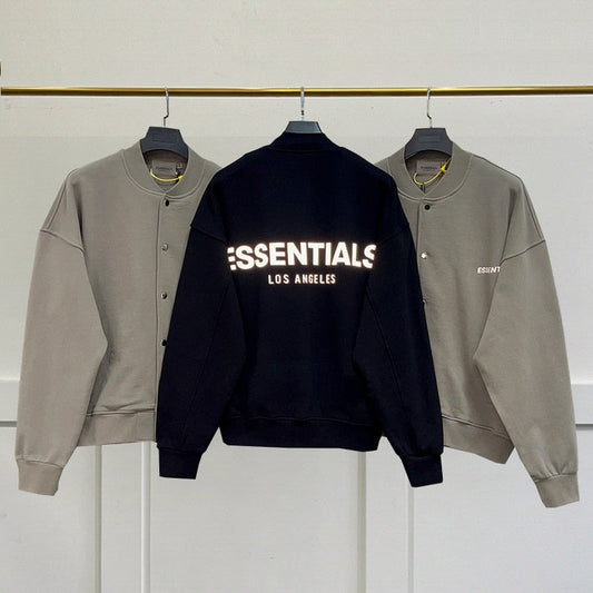 Essentials Baseball Jacket Top