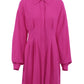 Spring Summer Cotton Linen Shirt Dress