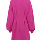 Spring Summer Cotton Linen Shirt Dress