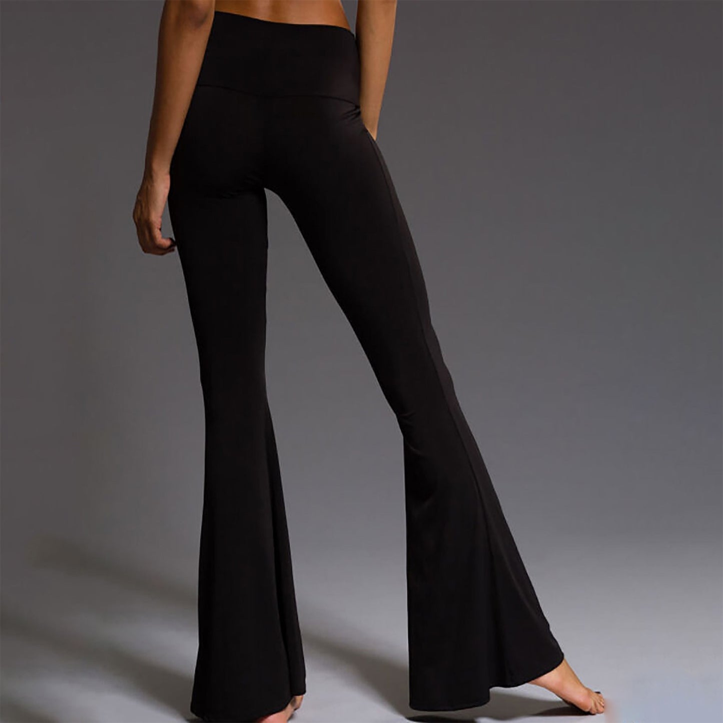 High Waist Bell-bottom Fashion Flare Pants for Women