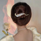 Metal Pearl Gold Hair Clip Diamond