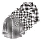 Checkered Blouse Top for Boys