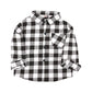 Checkered Blouse Top for Boys