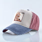 Unisex Animal Lion Embroidered Baseball Cap  Outdoor Sports/Travel Cotton Adjustable Sunhat All-match Couple Hats Hip-Hop Gorras