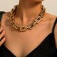 High Quality Punk Lock Chain Necklace for Women