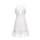 High Waist Backless V-neck Dress for Women
