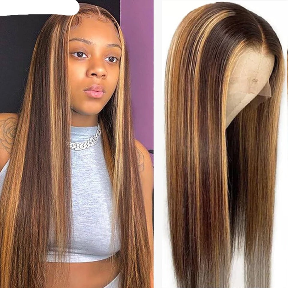 Highlight Human Brazilian Hair Wig