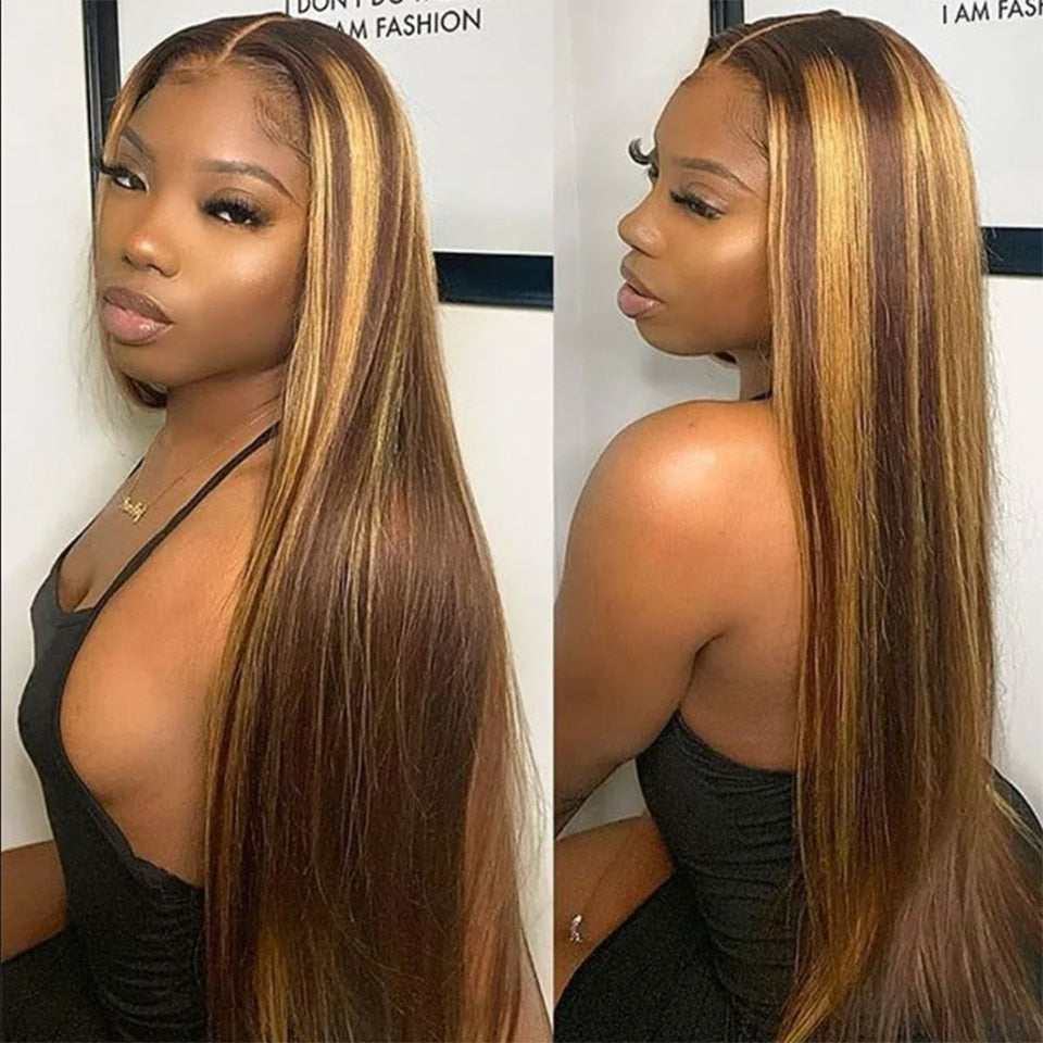 Highlight Human Brazilian Hair Wig